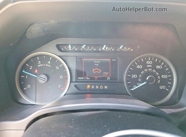 1FTEW1CP5LKD33029 2020 FORD F150 Синий Вид щитка приборов