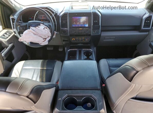 1FTEW1CP5LKD33029 2020 FORD F150 Синий Вид панели приборов