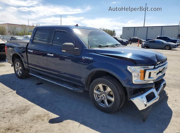 1FTEW1CP5LKD33029 2020 FORD F150 Синий Передняя правая четверть
