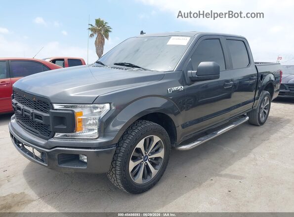 1FTEW1CP5LKE39464 2020 FORD F150 Gray Передня ліва чверть