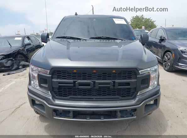 1FTEW1CP5LKE39464 2020 FORD F150 Gray Вид задньої частини салону