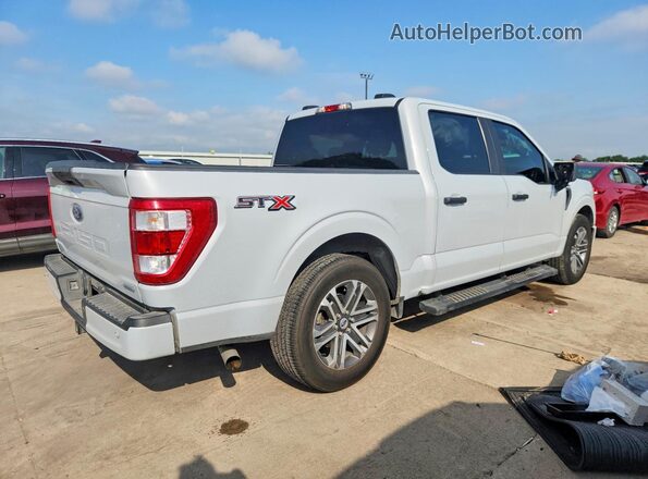 1FTEW1CP5MKD15101 2021 FORD F150 White Rear right