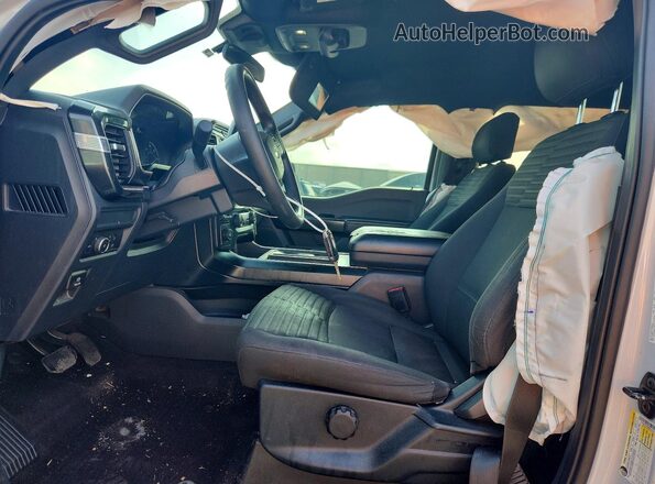 1FTEW1CP5MKD15101 2021 FORD F150 White Front interior view