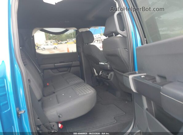1FTEW1CP5MKD97086 2021 FORD F150 Blue Вид наклейки з VIN-кодом