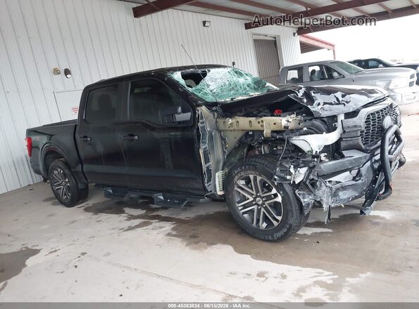 1FTEW1CP5PKF05663 2023 FORD F150 Black Вид задньої частини салону