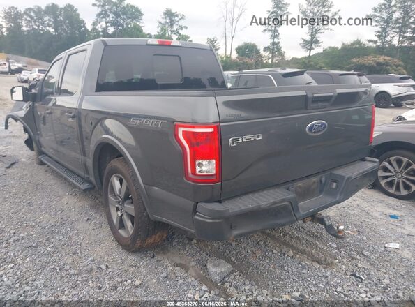 1FTEW1CP6GFC11150 2016 FORD F150 Black Задня ліва чверть