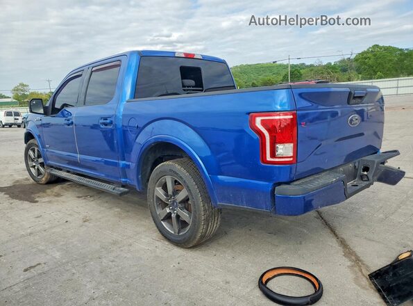 1FTEW1CP6HFB06397 2017 FORD F150 Blue 