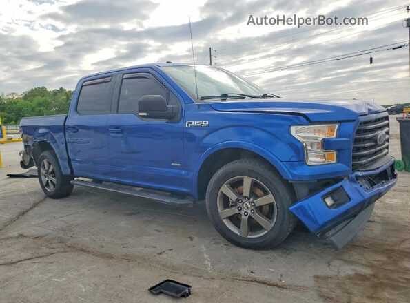 1FTEW1CP6HFB06397 2017 FORD F150 Blue 