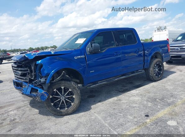 1FTEW1CP6HKC72328 2017 FORD F150 Blue 