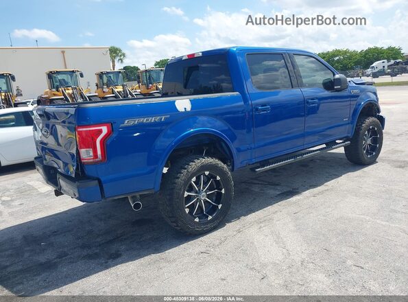 1FTEW1CP6HKC72328 2017 FORD F150 Blue 