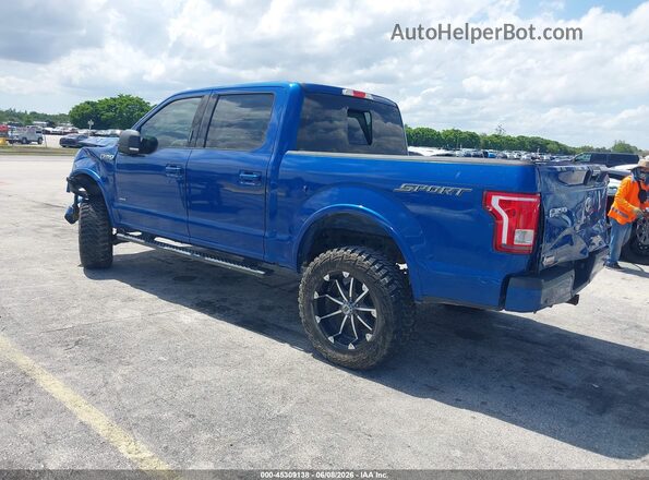 1FTEW1CP6HKC72328 2017 FORD F150 Blue 