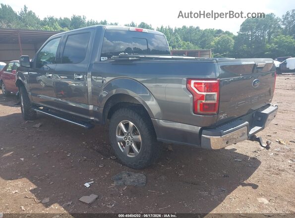 1FTEW1CP6JFA55151 2018 FORD F150 Gray Задня ліва чверть
