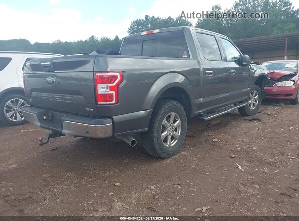 1FTEW1CP6JFA55151 2018 FORD F150 Gray Задня права чверть