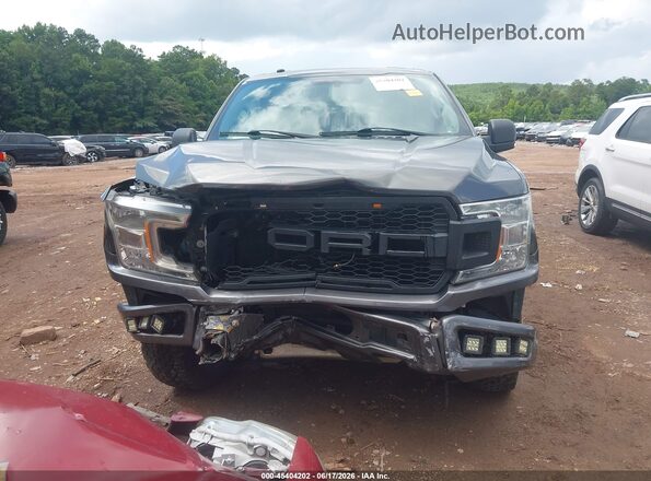 1FTEW1CP6JFA55151 2018 FORD F150 Gray Вид задньої частини салону
