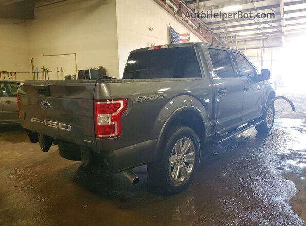 1FTEW1CP6JFD31389 2018 FORD F150 Gray 
