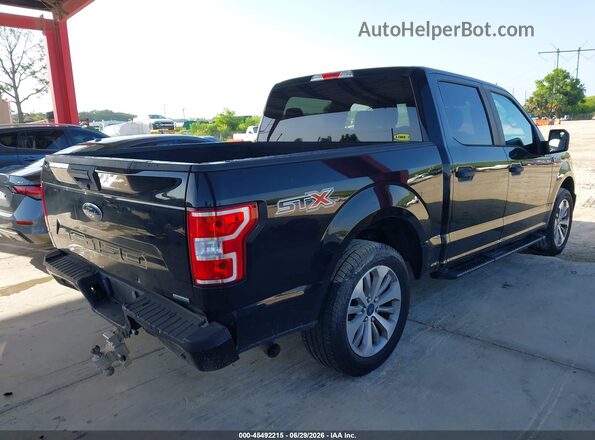 1FTEW1CP6JKF68309 2018 FORD F150 Black Rear right