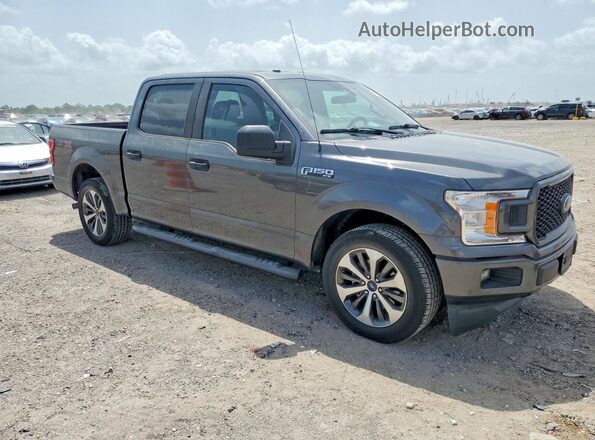 1FTEW1CP6KFD52681 2019 FORD F150 Gray Delantero derecho