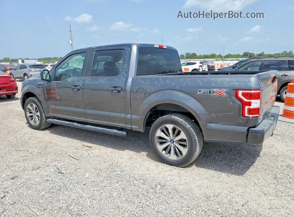 1FTEW1CP6KFD52681 2019 FORD F150 Gray Trasero izquierdo