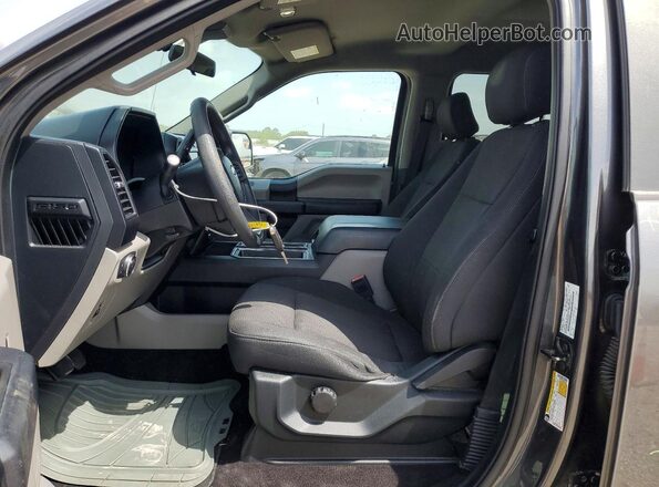 1FTEW1CP6KFD52681 2019 FORD F150 Gray Vista interior delantera