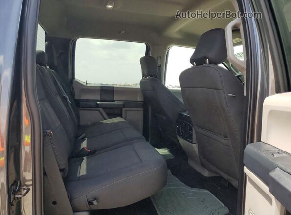 1FTEW1CP6KFD52681 2019 FORD F150 Gray Vista de los asientos traseros