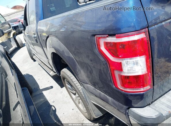 1FTEW1CP6KKD90435 2019 FORD F150 Blue Tył lewy