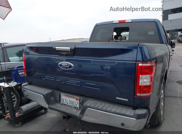 1FTEW1CP6KKD90435 2019 FORD F150 Blue 