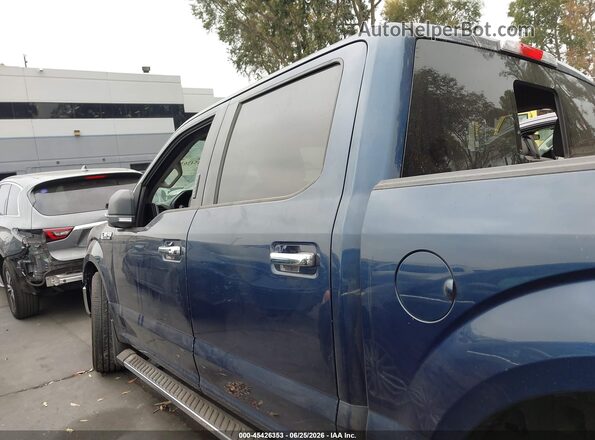 1FTEW1CP6KKD90435 2019 FORD F150 Blue Widok wnętrza 360 stopni