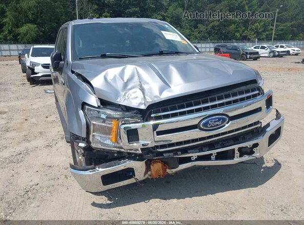 1FTEW1CP6LFC62884 2020 FORD F150 Silver Widok z przodu
