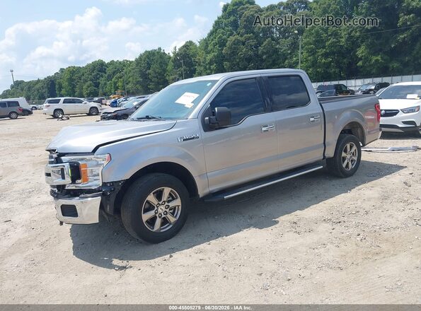1FTEW1CP6LFC62884 2020 FORD F150 Silver Przód lewy