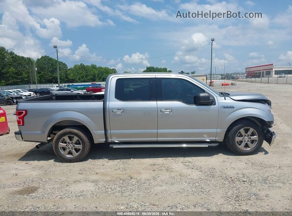 1FTEW1CP6LFC62884 2020 FORD F150 Silver Widok wnętrza z tyłu