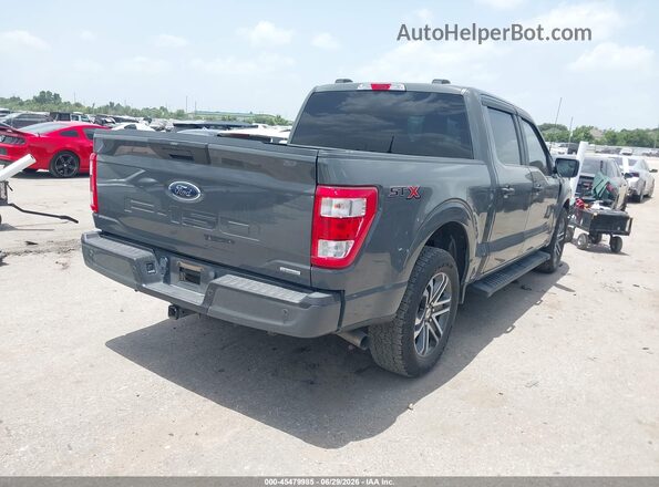 1FTEW1CP6MFC41339 2021 FORD F150 Gray Rear right