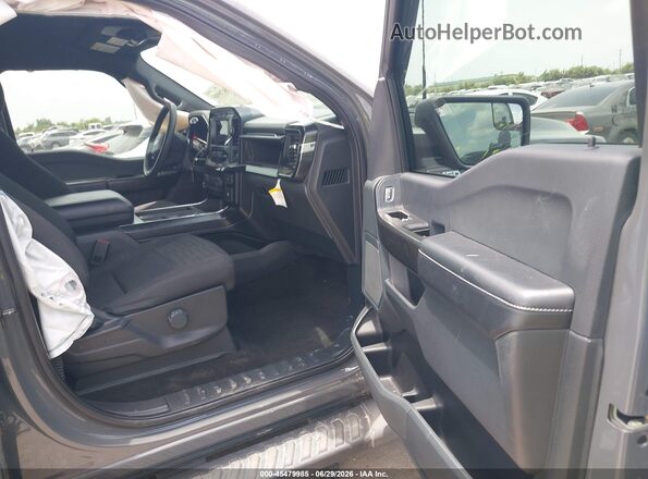 1FTEW1CP6MFC41339 2021 FORD F150 Gray Front interior view