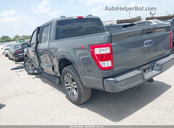 1FTEW1CP6MFC41339 2021 FORD F150 Gray Rear left