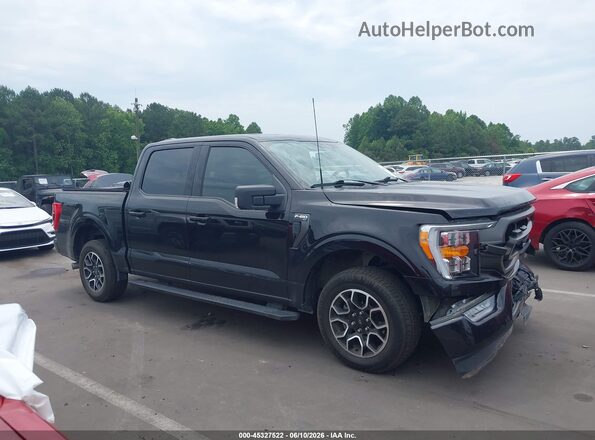 1FTEW1CP6PKE42329 2023 FORD F150 Black Вид задньої частини салону