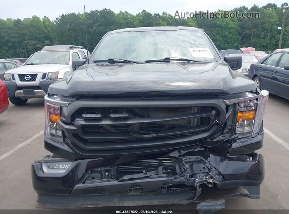 1FTEW1CP6PKE42329 2023 FORD F150 Black Вид щитка приладів