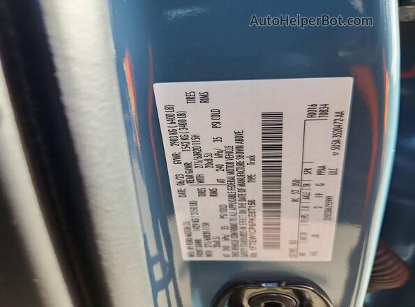 1FTEW1CP6PKE87156 2023 FORD F150 Blue 