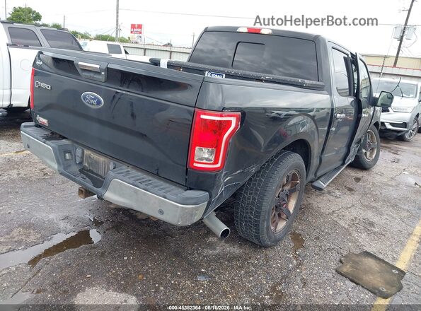 1FTEW1CP7HKC03857 2017 FORD F150 Black Задня права чверть