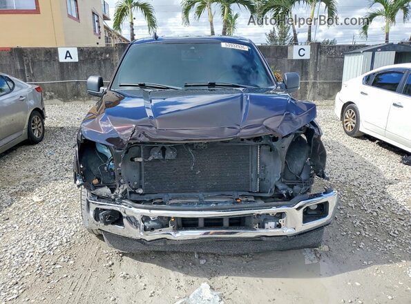 1FTEW1CP7KFB25080 2019 FORD F150 Maroon Widok z przodu