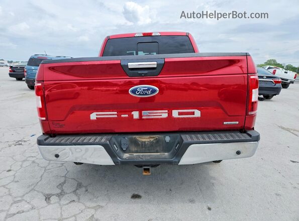 1FTEW1CP7KFC60429 2019 FORD F150 Red 