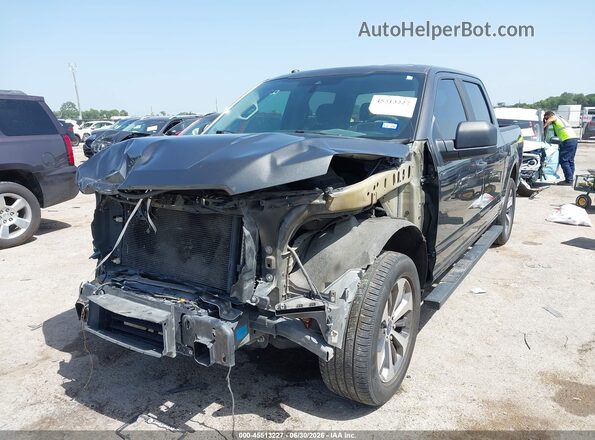 1FTEW1CP7KKC75410 2019 FORD F150 Gray Vista tres cuartos delantera izquierda
