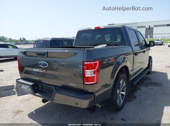 1FTEW1CP7KKC75410 2019 FORD F150 Gray Trasero derecho