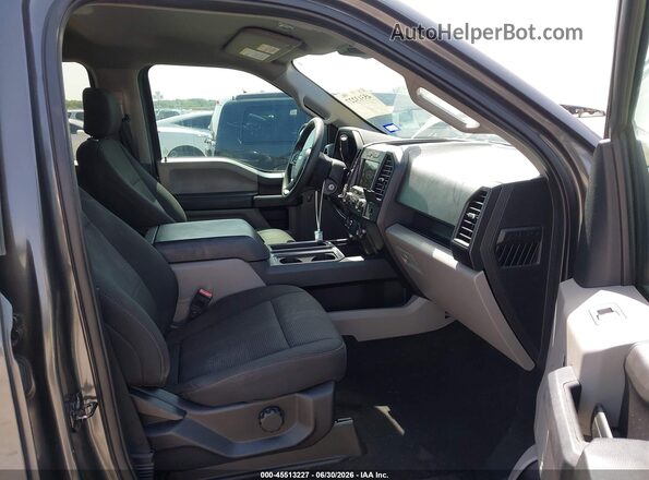 1FTEW1CP7KKC75410 2019 FORD F150 Gray Vista interior delantera