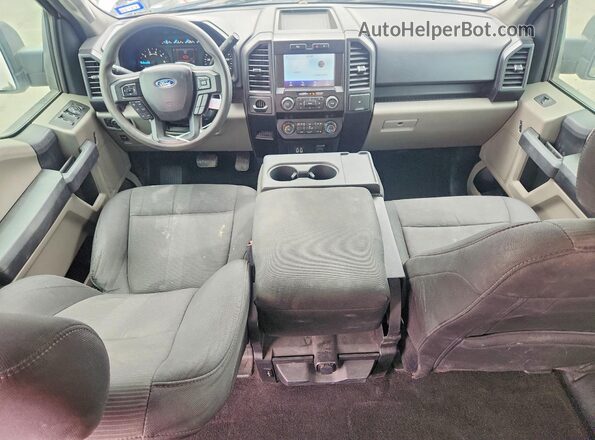 1FTEW1CP7LKE64253 2020 FORD F150 White Առջևի վահանակի տեսք