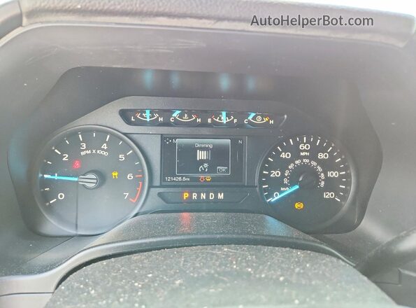 1FTEW1CP7LKE85975 2020 FORD F150 White Սարքավորումների վահանակի տեսք