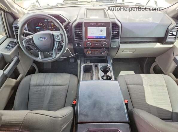 1FTEW1CP7LKE85975 2020 FORD F150 White Առջևի վահանակի տեսք