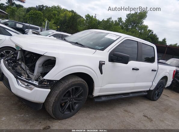 1FTEW1CP7MKE04457 2021 FORD F150 White სალონის 360-გრადუსიანი ხედი