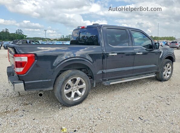 1FTEW1CP7PKE36040 2023 FORD F150 Black უკანა მარჯვენა