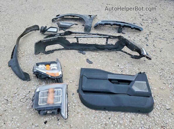 1FTEW1CP7PKE36040 2023 FORD F150 Black ძრავის განყოფილების ხედი