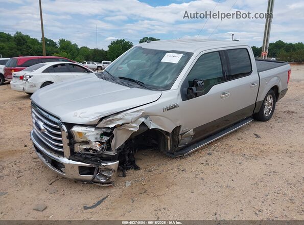 1FTEW1CP8GFC11215 2016 FORD F150 Silver Передня ліва чверть