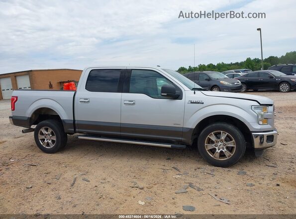 1FTEW1CP8GFC11215 2016 FORD F150 Silver Вид задньої частини салону